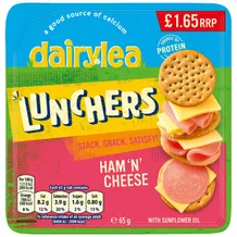 Dairylea Lunchers Ham And Cheese Convenience Meals 65g
